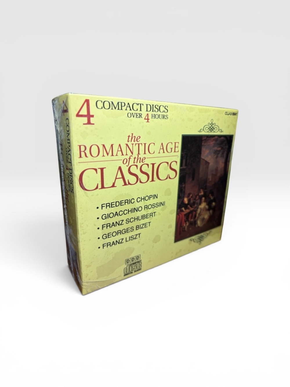 The Romantic Age of the Classics - 4 Compact Disc Set - New/Sealed